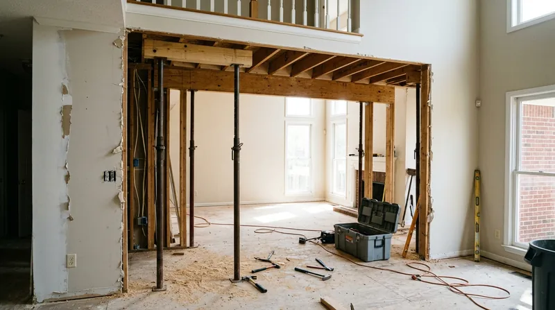 Beam Replacement & Load-Bearing Wall Removal Murfreesboro